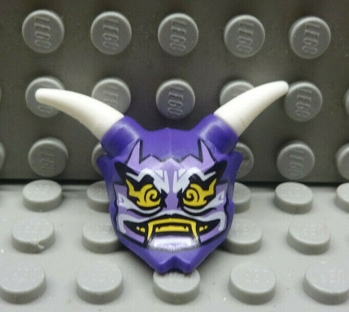 (B12 / 18 - 3  ) Lego Ninjago Oni Maske 70640 70641 70643 Gebraucht