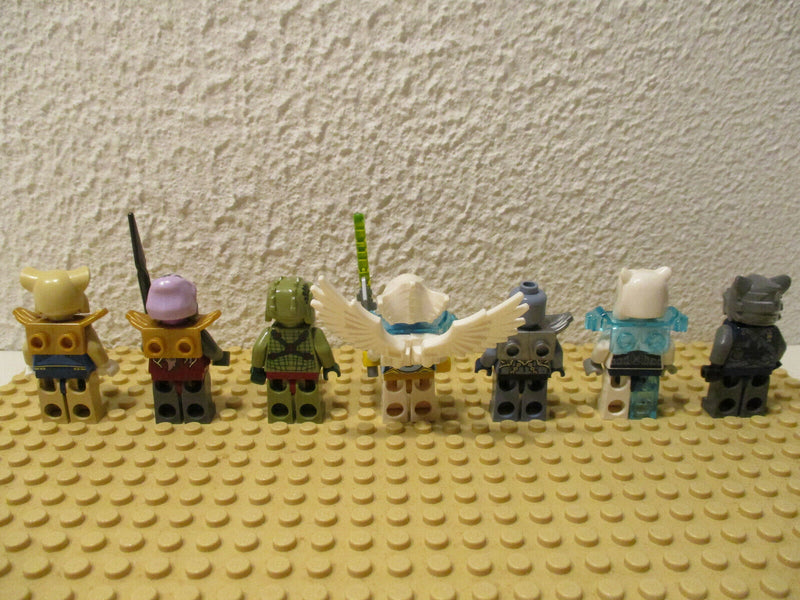 ( D2/7-3 ) LEGO Chima Figuren Set