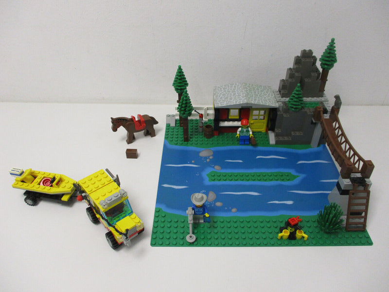 ( AH 1 ) Lego 6552 Rocky River Retreat Berghütte  Town mit OVP & BA