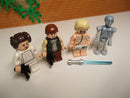 ( L4 / 7 ) 1x Lego Star Wars Luke Skywalker Han Solo Leia 2-1B Medical Droid