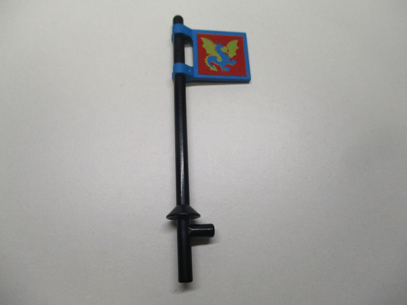 (A4/17) Lego 5 Schilder 1 Flagge Drachenritter Knight Kingdom Castle Fantasy Era