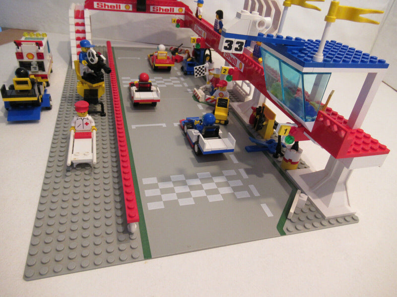 ( AH 1 ) Lego 6395 Victory Lap Raceway Mit OVP & BA Komplett Classic Town .