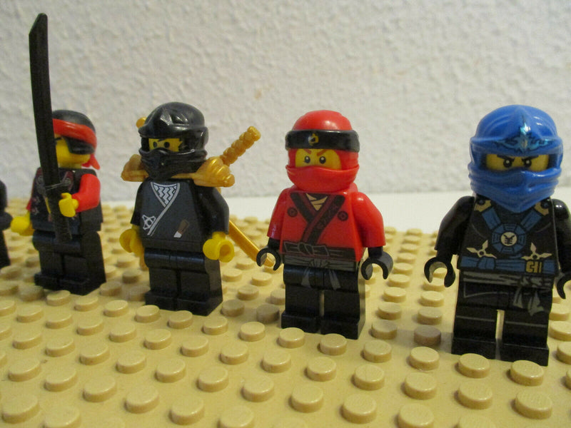 (D2-4/49) Lego Ninjago 6 Figuren  Sammlung Konvolut