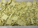 Lego 1 kg Steine Platten Sonderteile Sandfarben Beige Tan Konvolut Sammlung Kilo