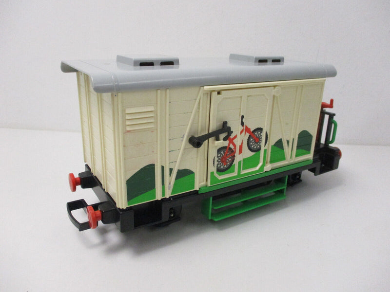 (RH) Playmobil 4115 Fahrradwagen Güterwagen Waggon OVP Spur G  LGB Eisenbahn