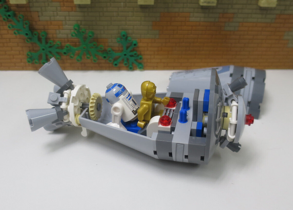 ( G9 / 8 ) LEGO STAR WARS Rettungskappsel mit R2 D2 & 3PO 9490  Droid Excap