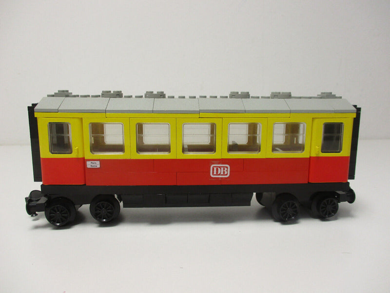 (AH 7) Lego 7740 Inter-City Passenger Train mit OVP + allen Inlays & BA Komplett