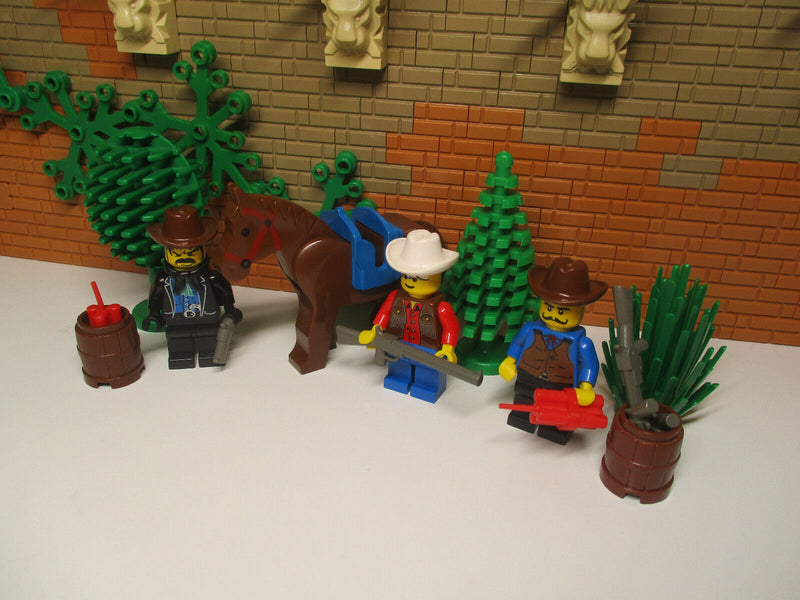 ( O7 / 27 ) Lego Western Minifiguren Pferd Cowboy Bandit Sheriff 6769 6766 6761