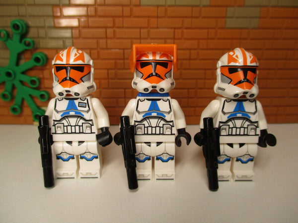 ( B4/27 ) Lego STAR WARS 332nd Clone Trooper Captain Vaughn 75359 75283