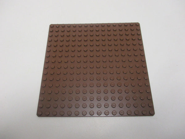 ( A17 / 3 ) Lego 1x Platte 3865 dünn braun 16x16 Piraten Ritter Star Wars