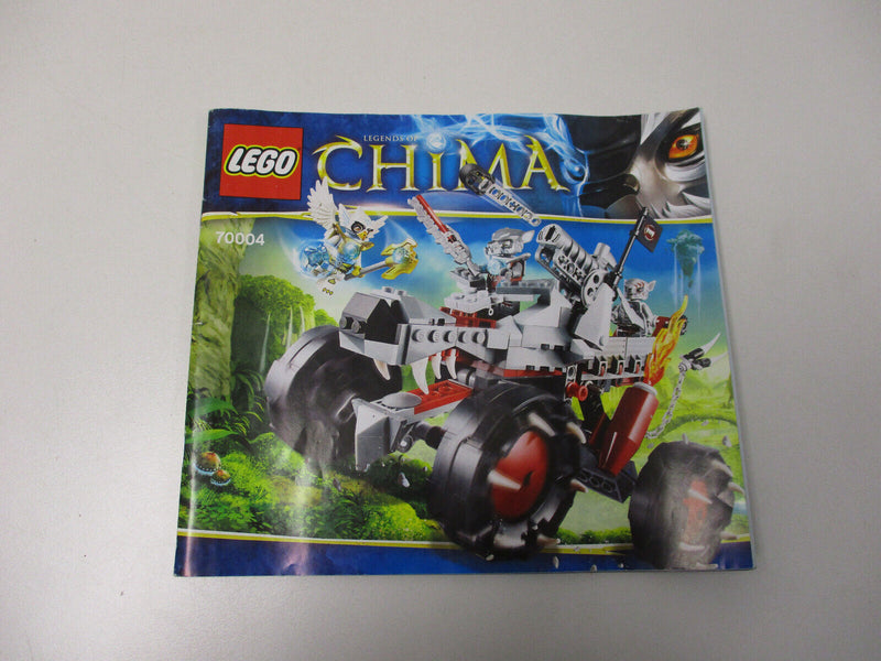 ( AH4 ) Lego Legends of Chima Wakz Wolftracker 70004