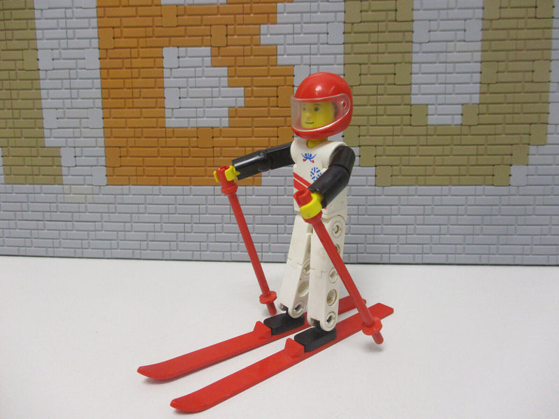 ( D7 / 8 )    Lego Technic / Technik  Figuren Skifahrer