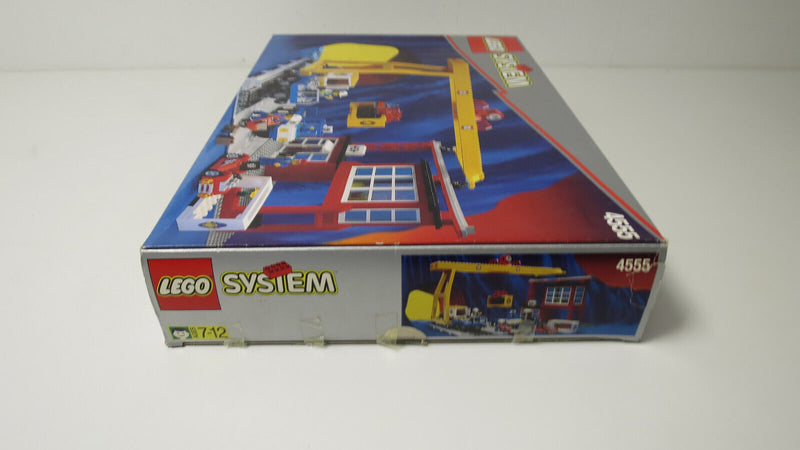 ( AH 8 ) Lego 4555 Verladestation mit OVP & BA Metroliner Eisenbahn 9V
