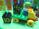 (RB4/1) LEGO Duplo Zahlen 1 bis 10 mit Motivsteine Figuren Zubehör