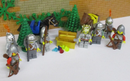 (G12 / 10) Lego 8 Ritter Pferd Zubehör Köni Ritter Knight Kingdom Castle MOC