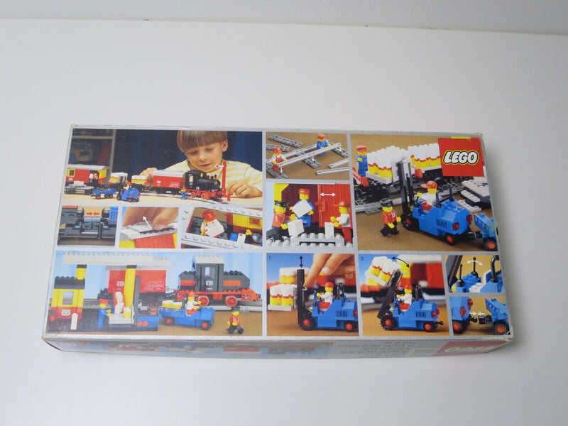 ( AH 7 ) Lego 7722 Dampf-Güterzug Eisenbahn 4,5 Volt OVP & BA