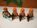 ( L4 / 15 ) Lego Star Wars 1x Obi-Wan Kenobi & 3x Bomb Squad Clone Trooper