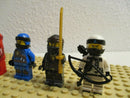 (D2-2/15) Lego Ninjago 4 Figuren Kai Zane Jay Cole Sammlung