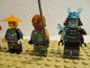 ( D2/6-74 ) LEGO Ninjago Figuren Set Ronin Drachen JÃ¤ger Stein Armee Eis Krieger