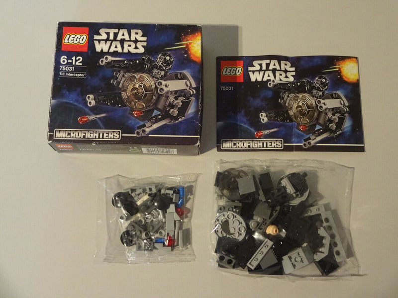 (G11 ) Lego Star Wars 75031 TIE Interceptor OVP / BA 100% Komplett
