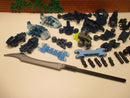 (B10 / 30) Lego Bionicle Bauteile Blau Zubehör Ersatzteile Waffe
