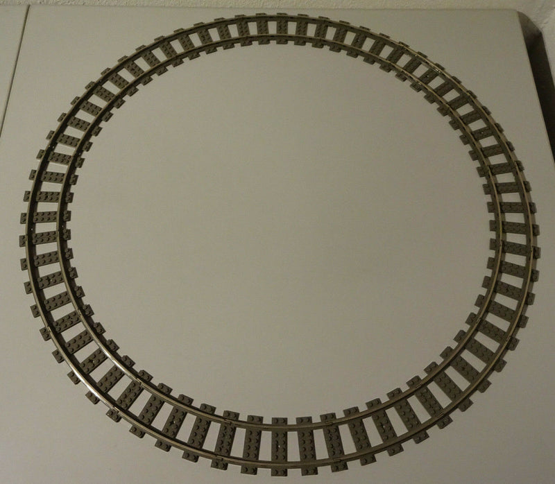 ( A18 ) Lego 4520 9V 16x gebogene Schienen Kreis Kurve Eisenbahn 10020 10022