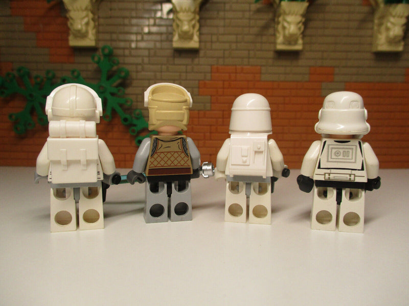 ( L4 / 6 ) 1x Lego Star Wars Luke Skywalker Rebellen Soldat Snow/Stormtrooper