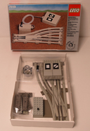 (AH 7 ) Lego 7859 12V Eisenbahn elektr. Weiche links OVP  Inlay  Funktions Video