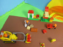 ( GB3 / 4 )  LEGO Duplo Baustellen SET Bagger / Radlader Figuren Zubehör