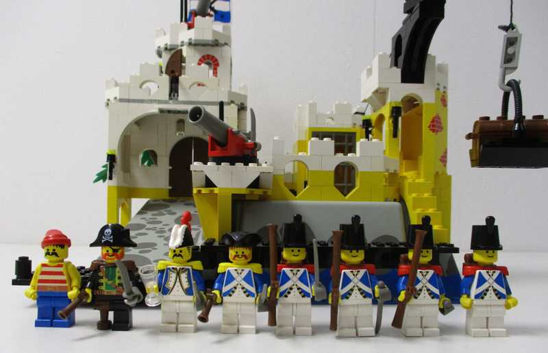 ( AH 4 ) Lego Piraten 6276 Eldorado Fortress mit BA 100% Komplett