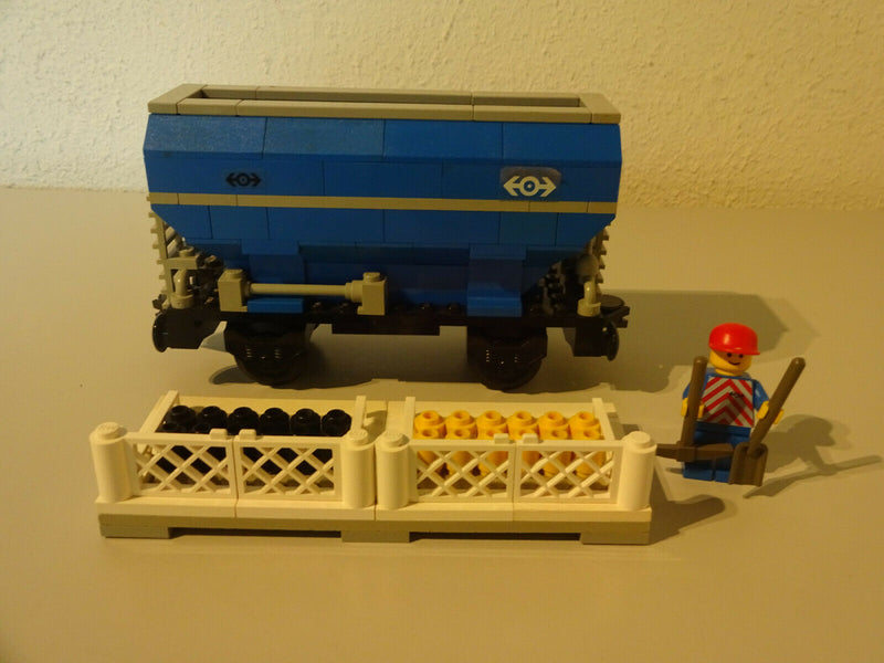 ( i9 ) Lego 4561 Blue Hopper Car Mit Bauanleitung Eisenbahn 9 Volt gebraucht