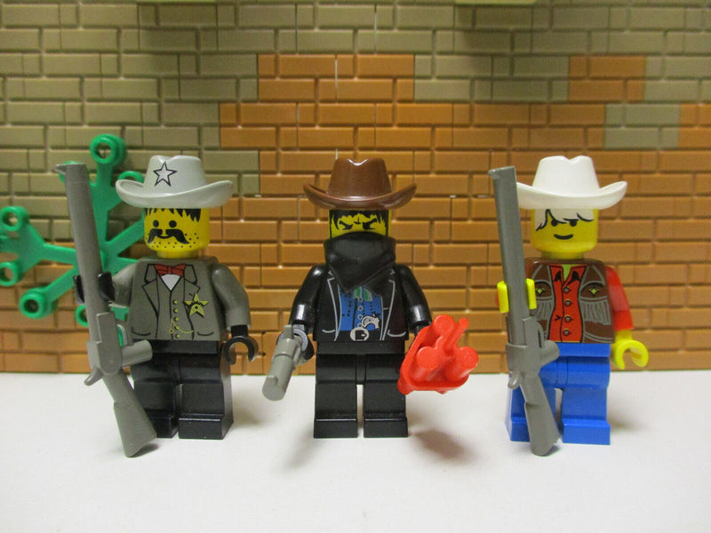 ( F13 / 19 ) Lego Western Wild West Minifiguren ww007 ww021 ww012 6755 6769 6765