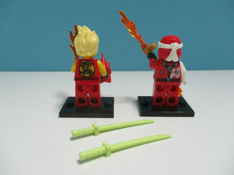 (B1 / 3 - 11) Lego Ninjago Figuren  njo567 Kai + njo568 Kai