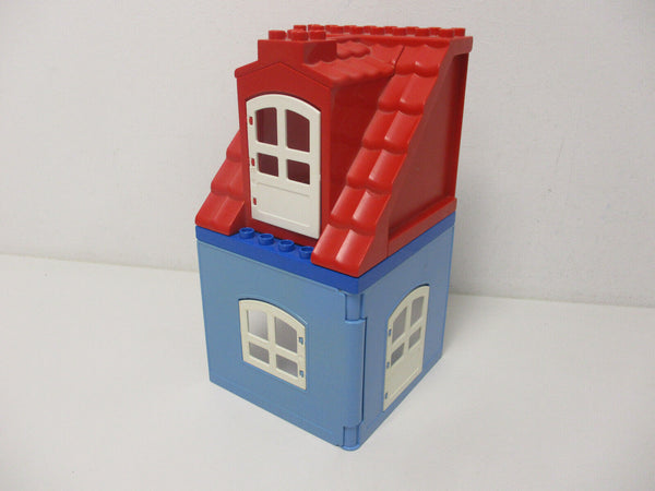 ( RB 16 / 1 ) Lego Duplo Mauer Wand Dach Puppenhaus Gebäude Haus