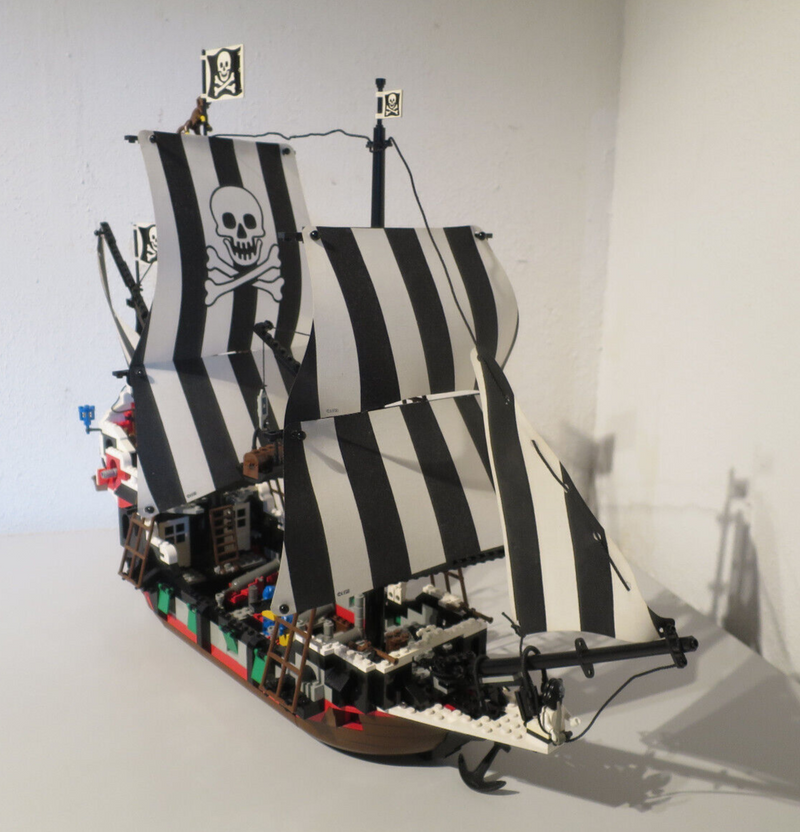 ( AH 4 ) Lego 6286 Skull's Eye Schooner Piratenschiff mit OVP & BA 100% KOMPLETT