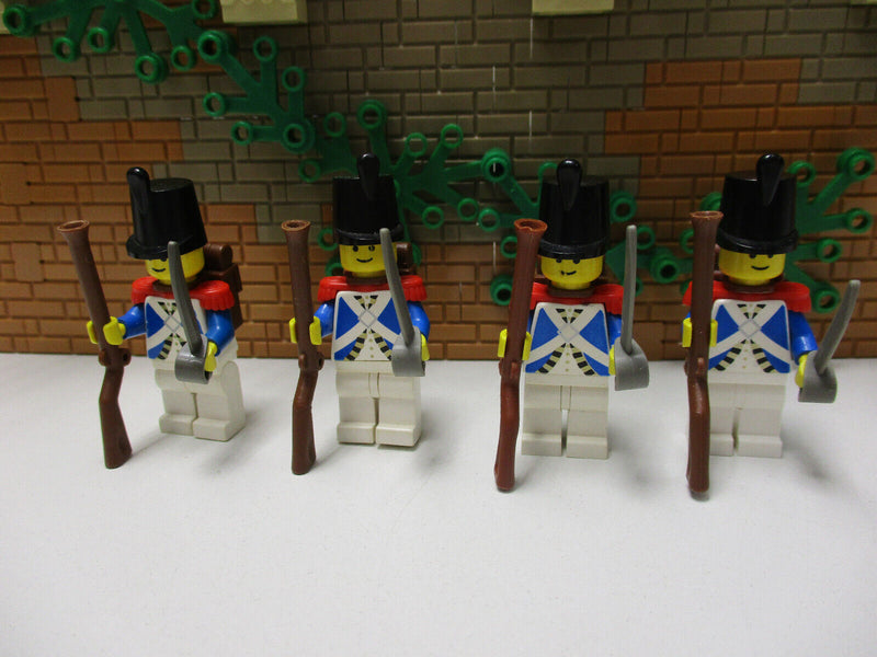 (A7/15.) Lego Figuren 6276 Eldorado Fortress Soldaten Blauröcke Admiral Piraten