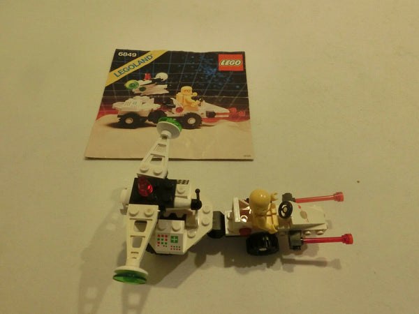 ( D5 ) LEGO 6849 Satellite Patroller Space MIT BA 100% KOMPLETT GEBRAUCHT