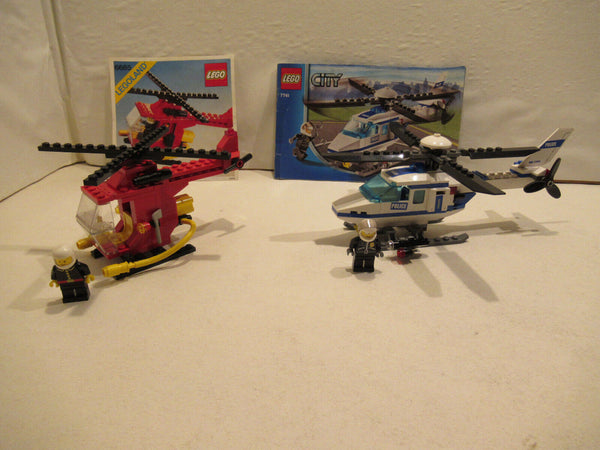 ( C12 ) Lego 6685 7741 Feuerwehr Ploizei Classic  MIT BA 100% KOMPLETT
