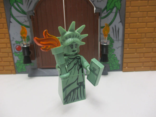 ( A4 / 5 ) LEGO 8827 Minifiguren Serie 6 Lady Liberty Freiheitsstatue