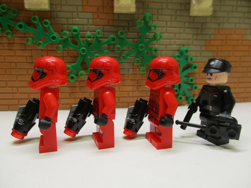 ( O3/3 ) Lego STAR WARS sw1065 Sith Trooper & sw1076 Sith Fleet Officer 75266