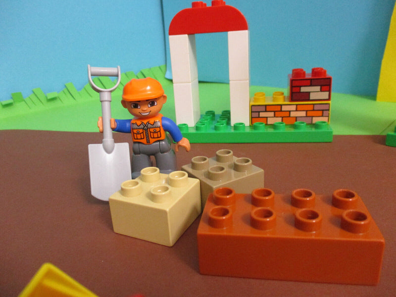 ( GB3 / 4 )  LEGO Duplo Baustellen SET Bagger / Radlader Figuren Zubehör