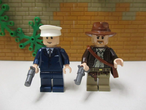 ( F13 / 12-2 ) Lego Indiana Jones iaj001 & Pilot iaj022 7628