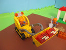 ( GB3 / 4 )  LEGO Duplo Baustellen SET Bagger / Radlader Figuren Zubehör