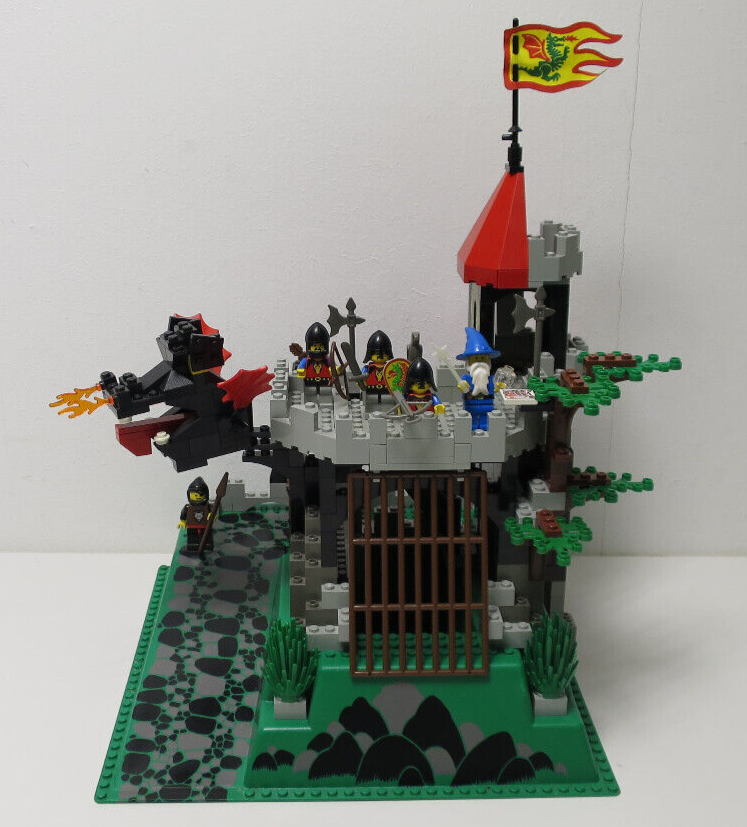 ( AH 5 ) LEGO 6082 Burg Drachenstein - Fire Breathing Fortress mit BA Komplett