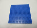 ( A17 / 6 ) Lego 1x Platte 3865 dünn blau 16x16 Piraten Ritter Star Wars