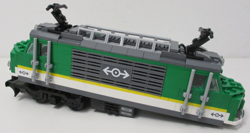 ( P2 ) LEGO Eisenbahn Diesellok Güterzug Zug Lok City 60198 ohne Power Up  RC 9V