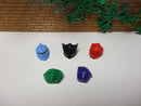 ( B5 / 3 ) Lego 5 x Helm Visier Ritter 48485 für cas262 48486 48487 48489
