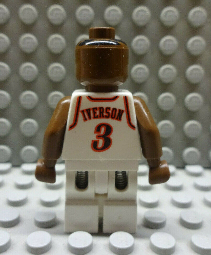( A5/6 -7 ) Lego nba037 Allen Iverson Philadelphia 76ers