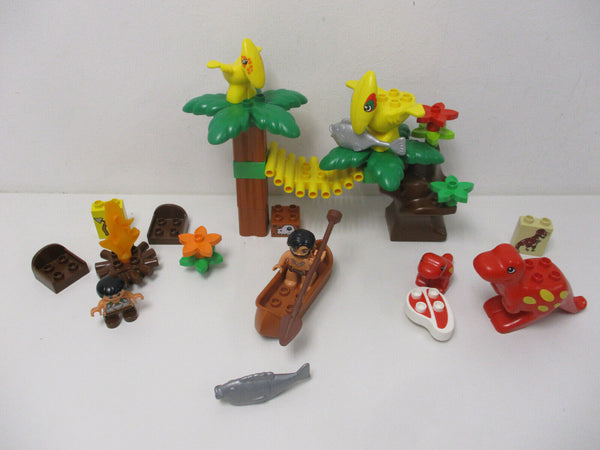 (RB5/6) LEGO Duplo Dino Set Dinosaurier T-rex Pteranodon mit Babys Figuren