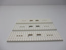 ( C7/2 ) 3x Lego Eisenbahn Waggon Zug Grundplatte 6x24 weiss 9V 12V RC TRAIN